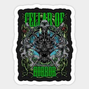 CellarofHorror Sticker